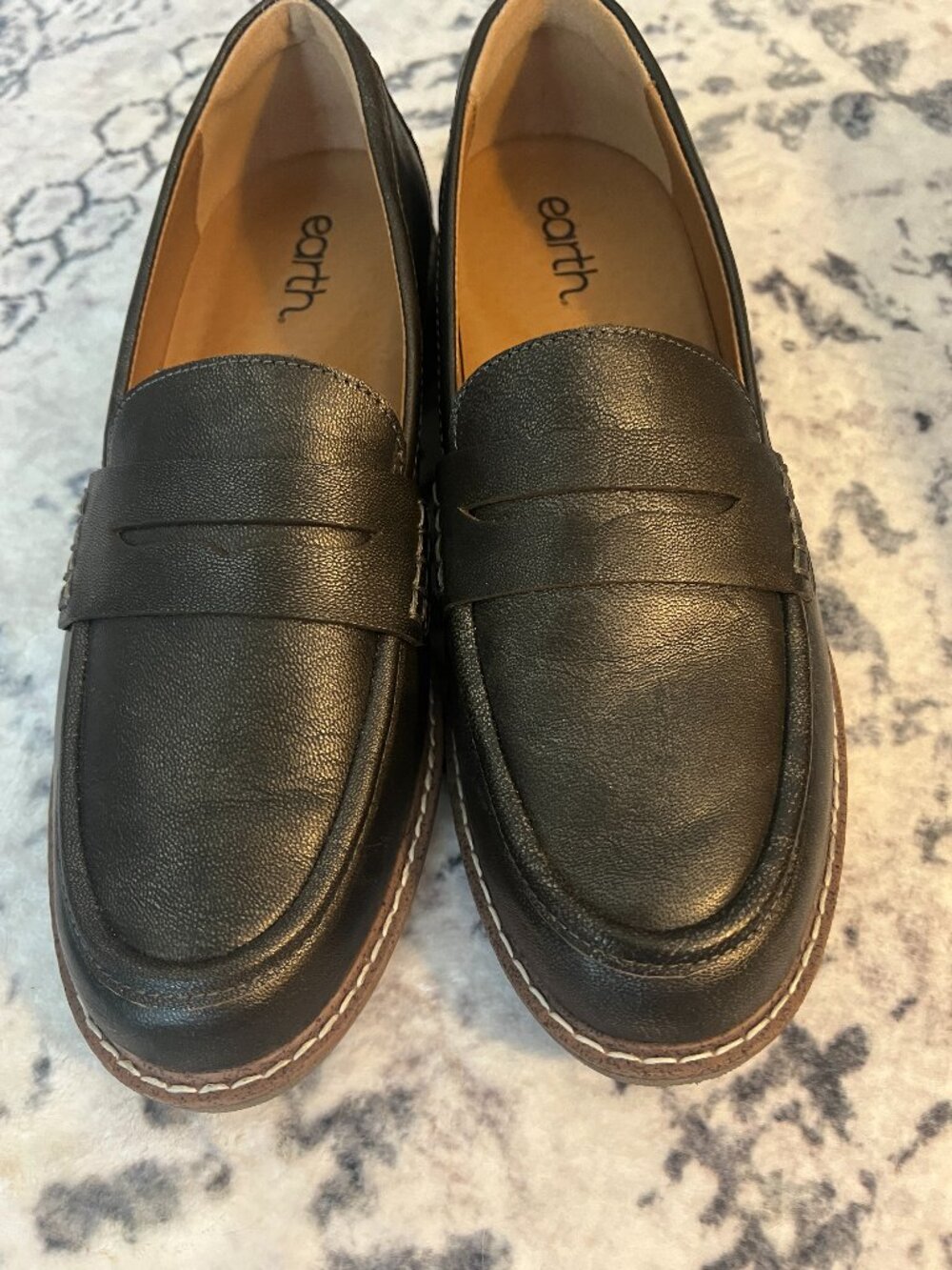 Javas Slip-on Penny Loafers - Pewter size 9